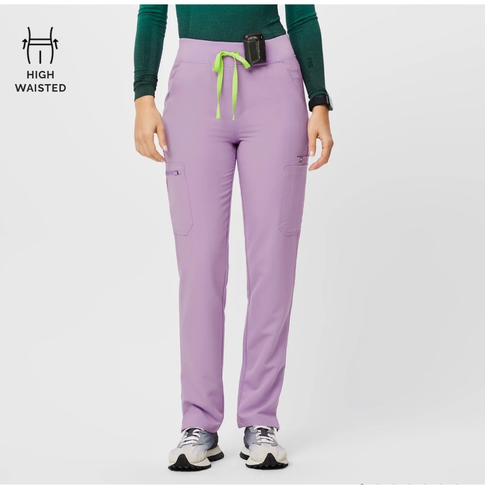 Figs Yola High Waisted Skinny Scrub Pant